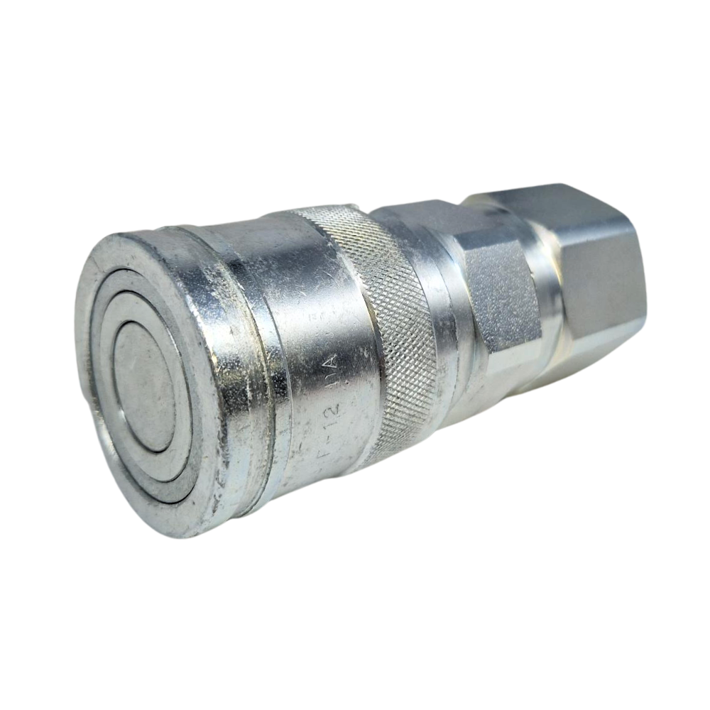 Hydraulic Female Flat Face Quick Release Coupling DN12 1 BSP