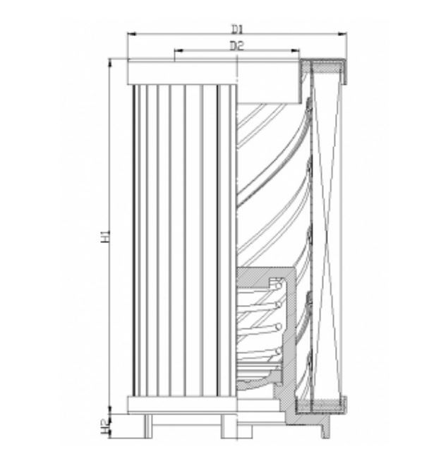 Filtrec DMD0014G10B3 Filter Element