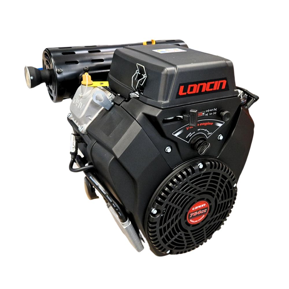 Loncin LC2V80FD5, 24 HP Twin Petrol Engine, Electric Start