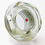 Hydraulic Oil Level Sight Glass (Plastic) 3/8" BSP