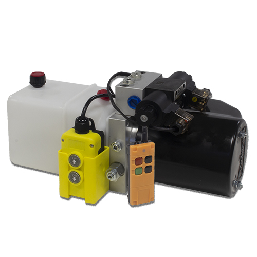 Flowfit 24V DC Double Acting Hydraulic Power Pack With 2 5L Tank