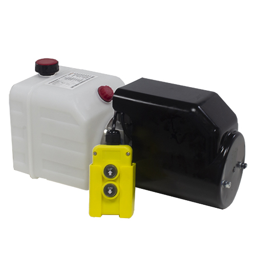 24V DC Single Acting Hydraulic Power pack with 4.5L Tank 1.6KW