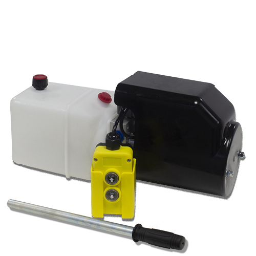 48V DC Single Acting Hydraulic Power pack with 1.5L Tank & Back Up Hand Pump 1.6KW