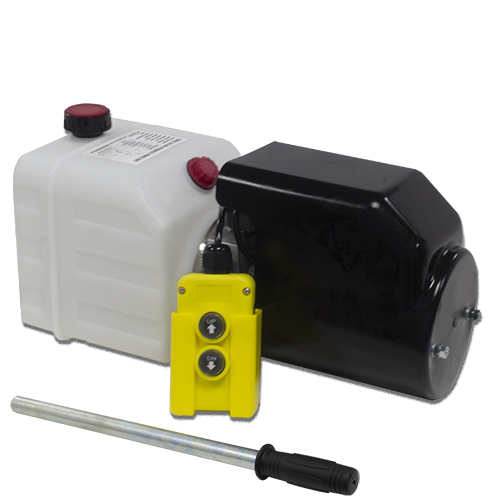 24V DC Single Acting Hydraulic Power pack with 4.5L Tank & Back up handpump 1.6KW