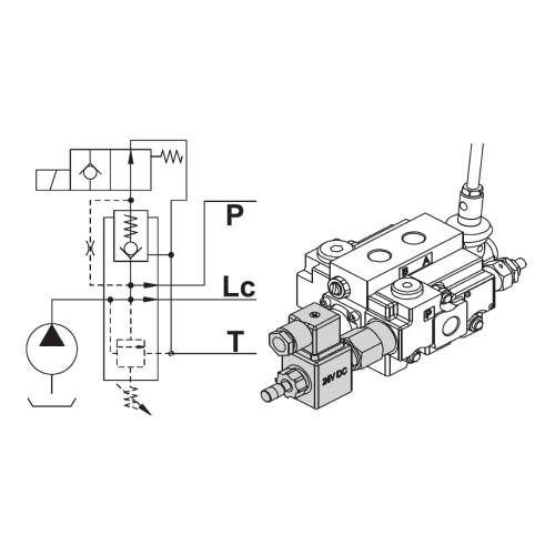 Q80 MSE Adaptor Plug To Suit F7SDPMS Inlet For Solenoid Unloader Conversion