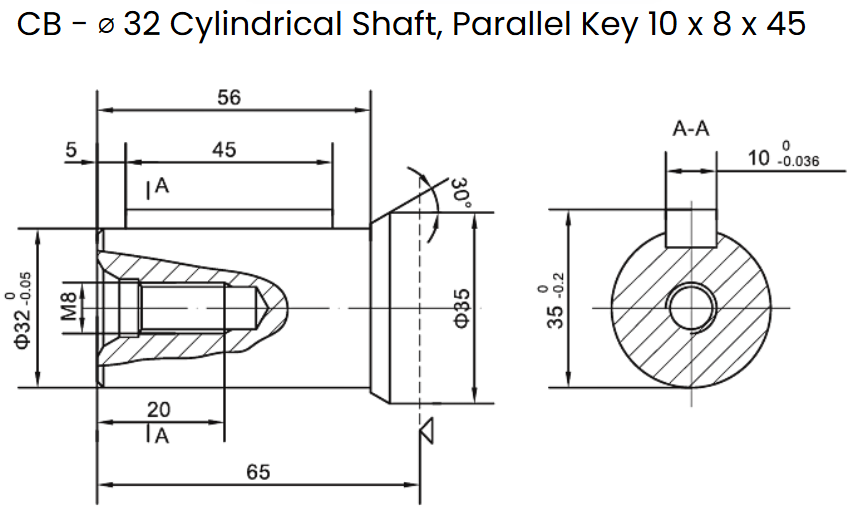 FFPRM-CB-SHAFT-32