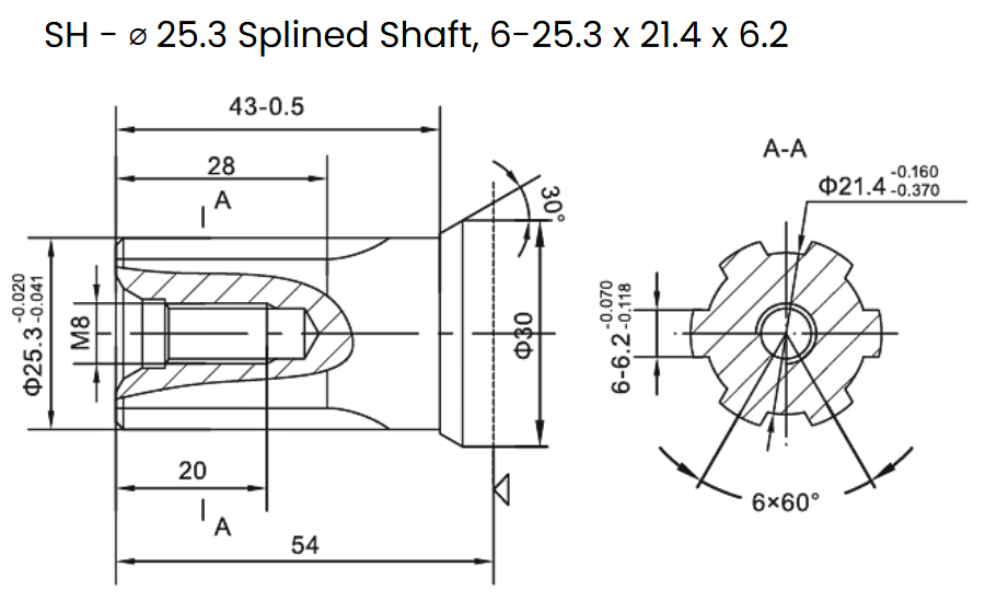 FFPRM-SH-SHAFT-25.3