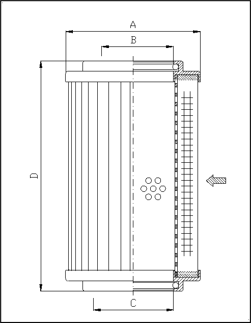 Filtrec R261G03 Filter Element