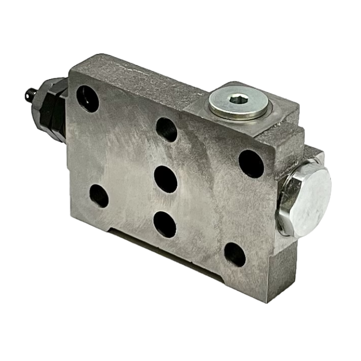 Q80 1/2" Top/Side Ported Inlet c/w Relief & Predrilled for Solenoid Unloader