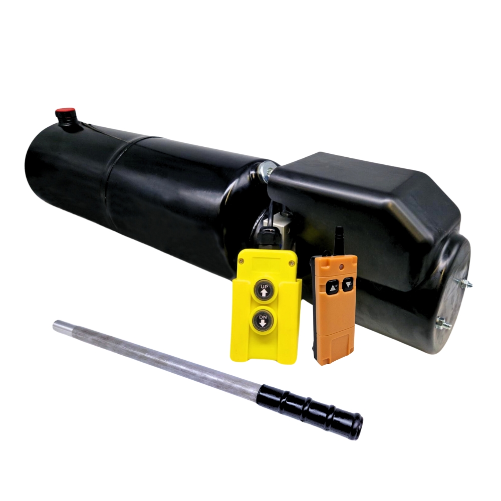 Flowfit 24V Dc Druck + Tank Kreislauf Hydraulische Power Pack 1.6KW Stahl Tank