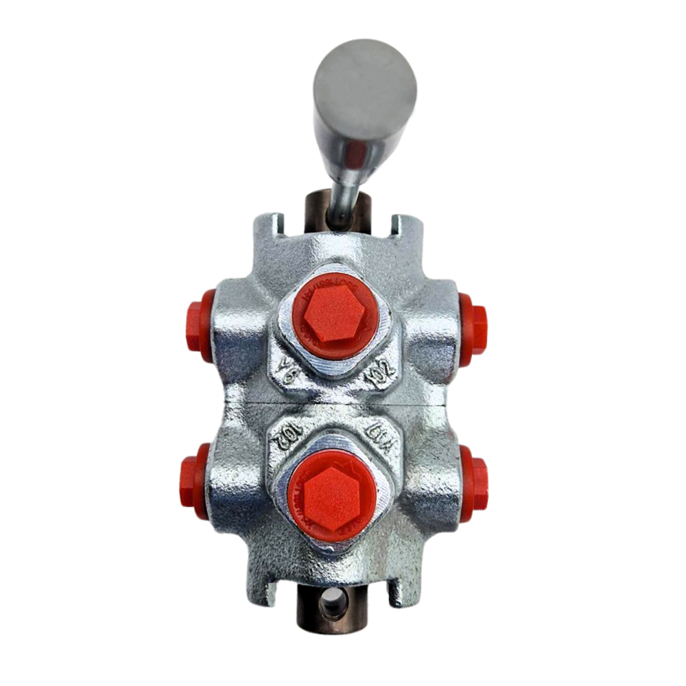 Walvoil DHZ5/8A, 8 Way, 3/8", Open Centre, Galvanized Control Diverter Valve