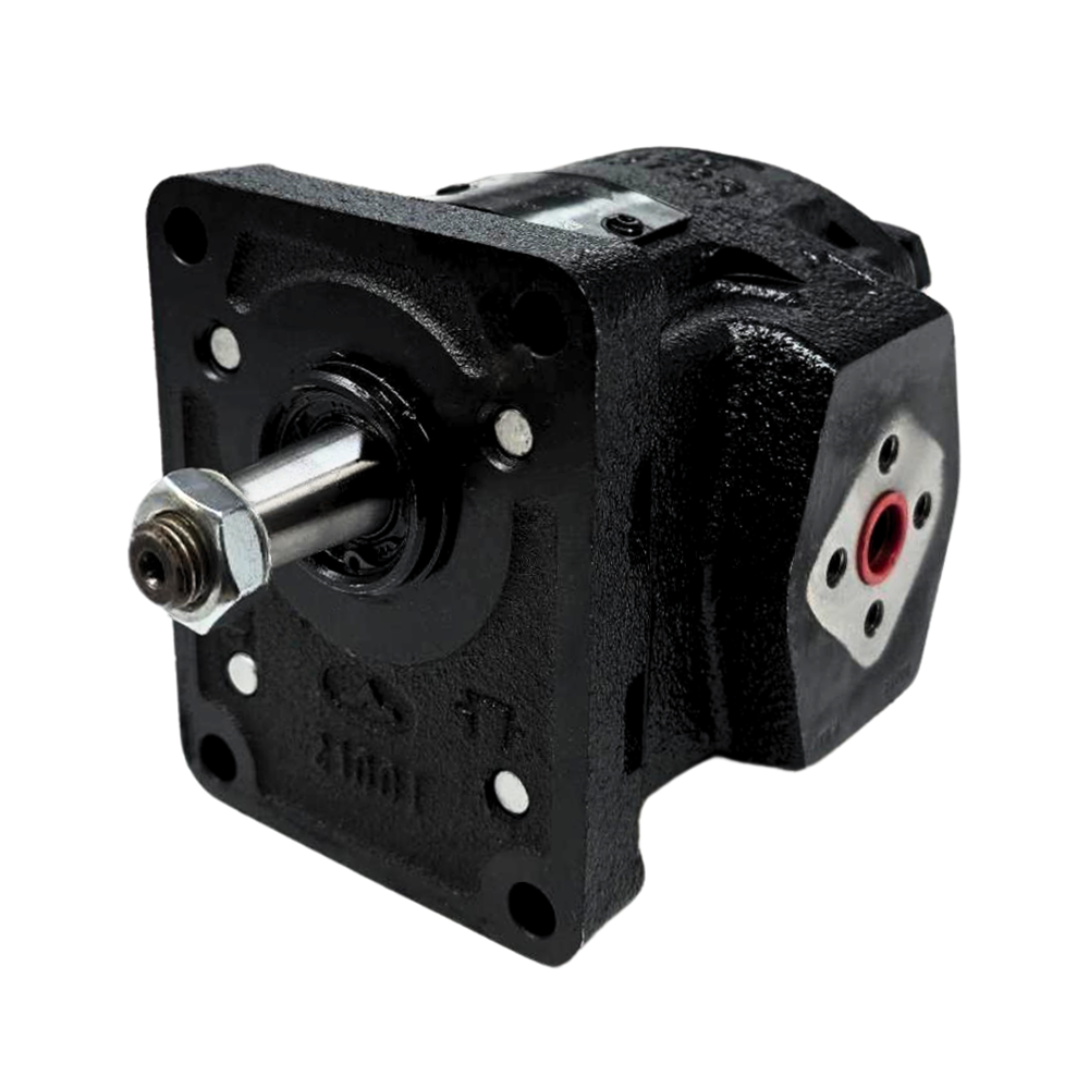 Walvoil 2XPW Hydraulic Cast Iron Gear Pump, Group 2, 19.8CC, Clockwise, Flange Ports, 40mm Inlet & 30mm Outlet, EU 4 Bolt 1/8 Taper Walvoil 2XPW Hydraulic Cast Iron Gear Pump, Group 2, 19.8CC, Clockwise, Flange Ports, 40mm Inlet & 30mm Outlet, EU 4 Bolt 1/8 Taper