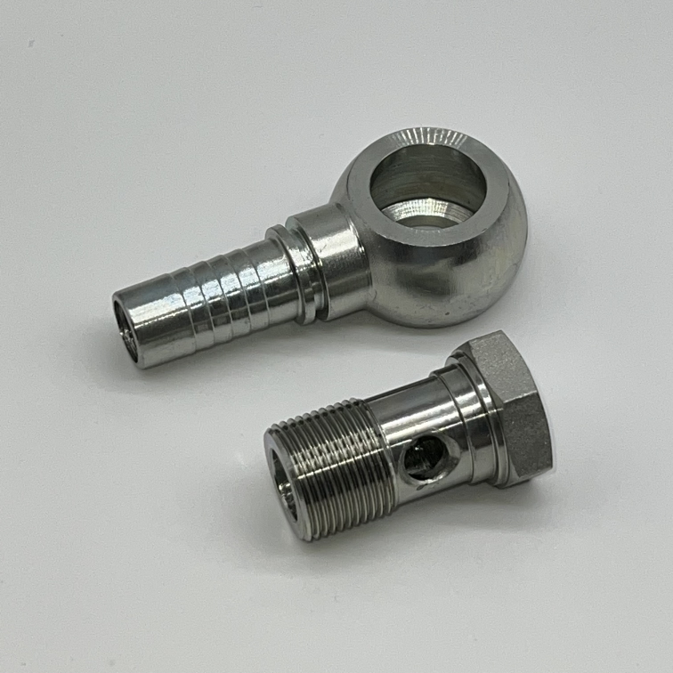 3/4" BSPP X 3/4" ID HOSE BANJO + BOLT