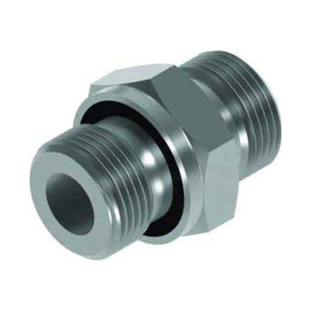 BSP Male Captive Seal for 3869 x BSP Male Complete with Seal, 1/8" BSP (CS) x 1/4" BSP Hydraulic Adaptor