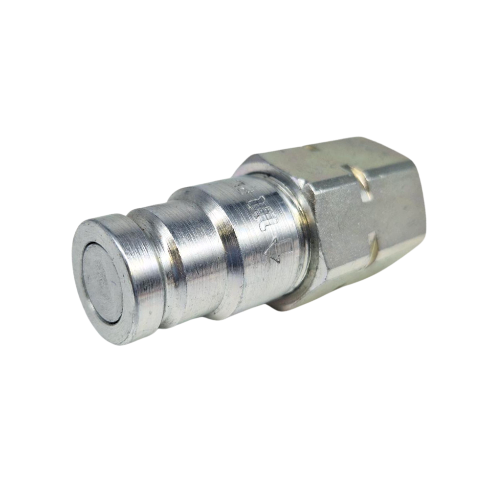 Hydraulic Male Flat Face Quick Release Coupling, DN08, 1/2" BSP