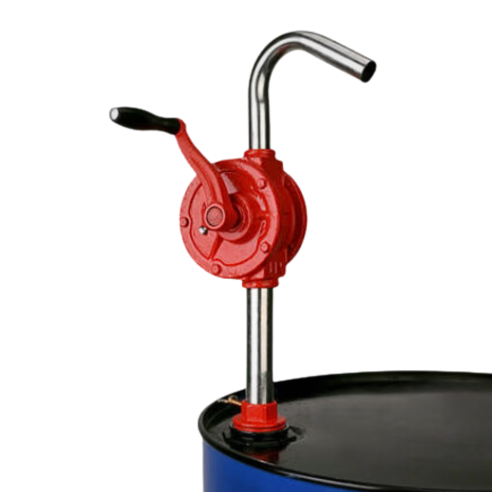 Rotary vane hand pump. For diesel and oil. | Fluid Transfer | Hydraulic ...