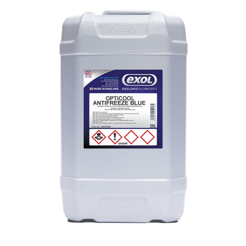 Exol Opticool Anti Freeze Blue Concentrated 5 Litres