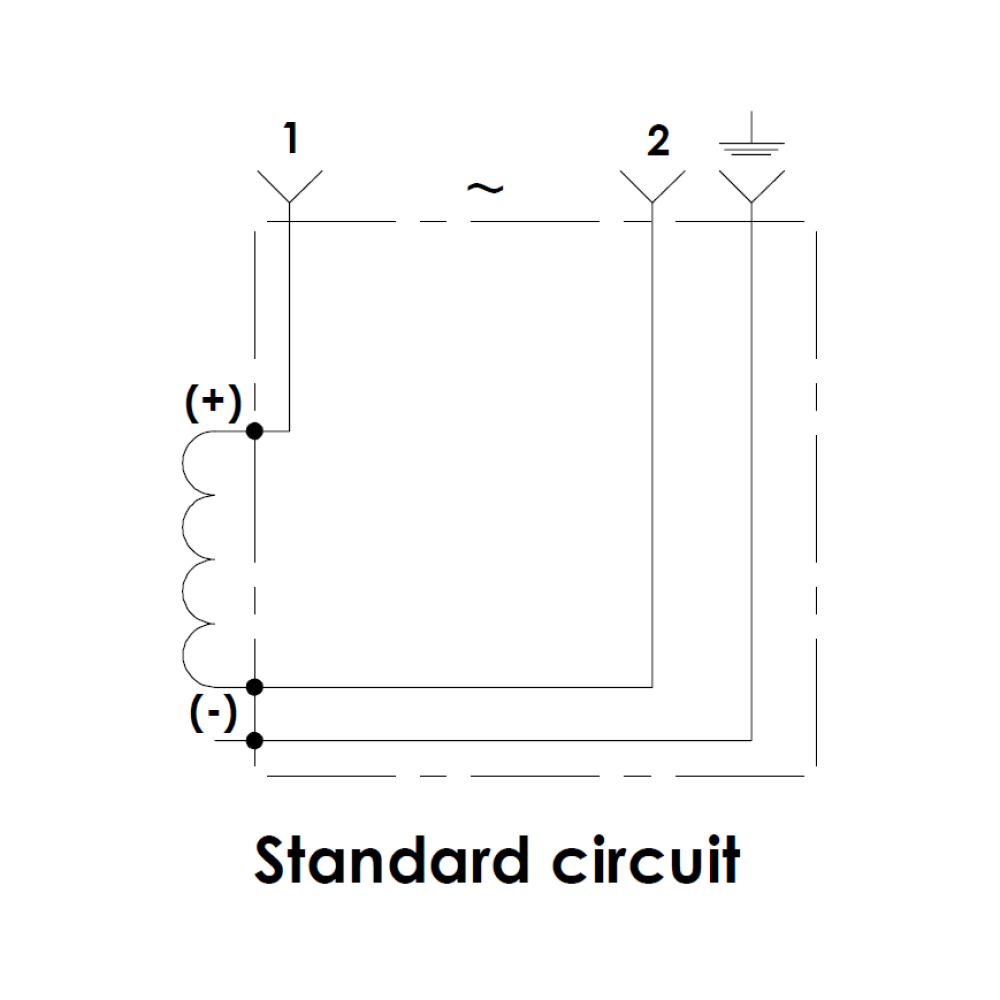 Black Standard DIN Hirschmann Connector Plug