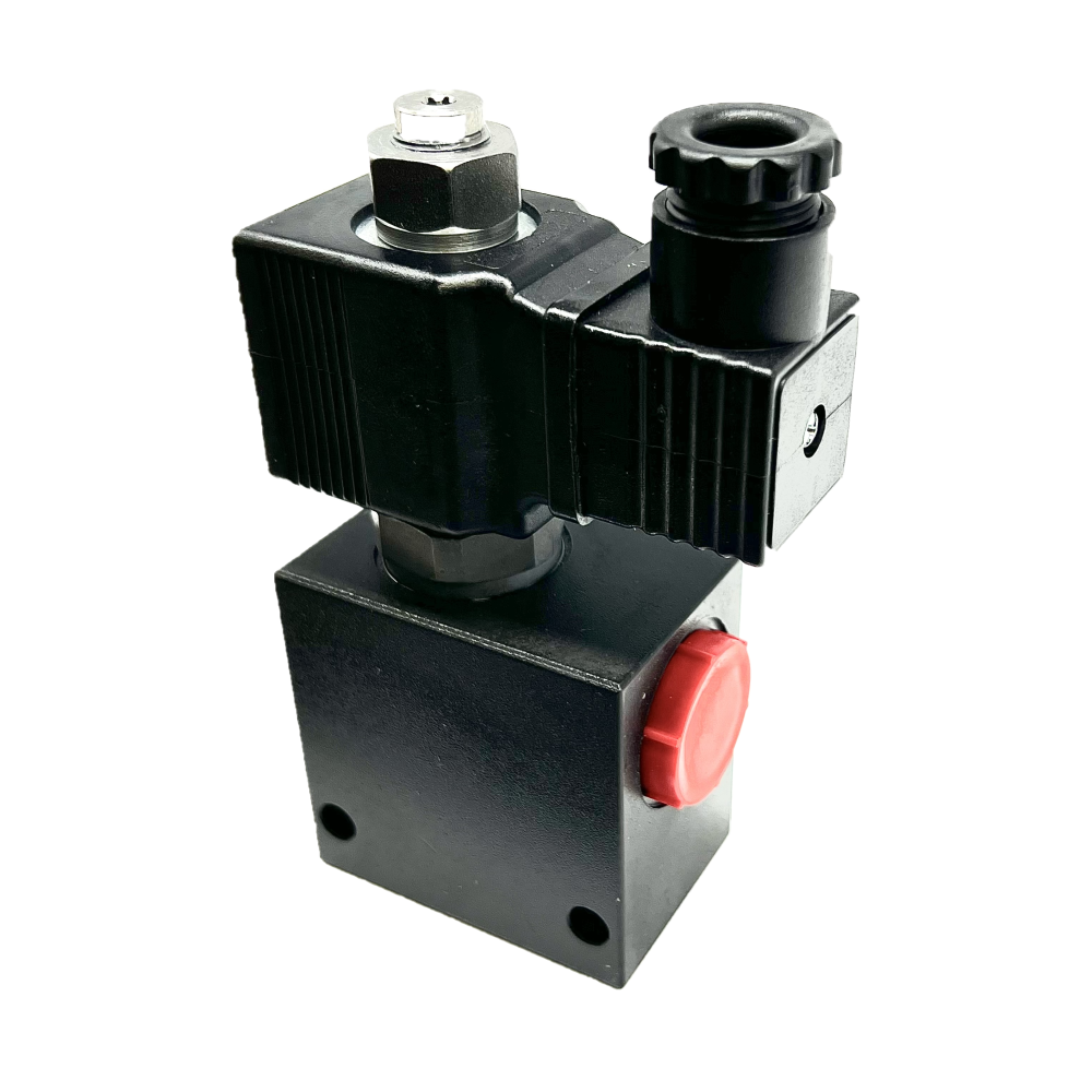 1/2"Bsp 12VDC 2Way Norm Open Double Poppet 2/2 Valve 70L/min