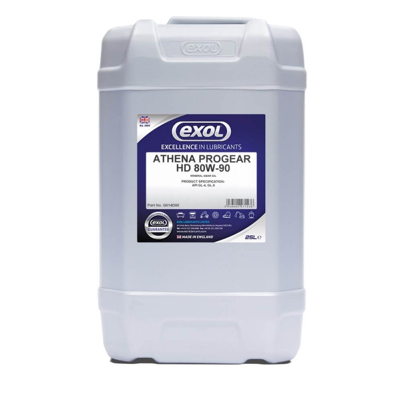 Exol Athena Progear HD 80W-90 Oil, 5 Litre