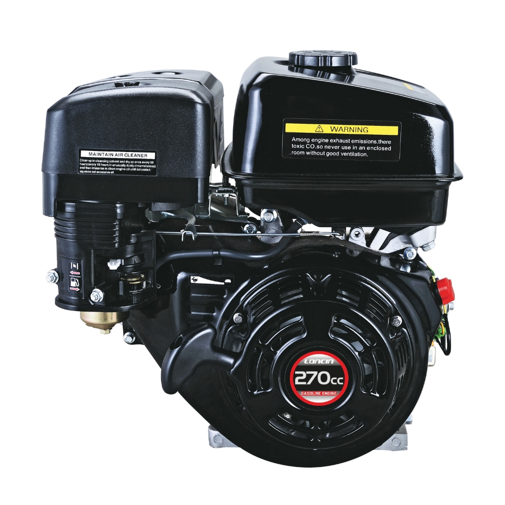 Loncin G270F-P5, 9 HP Petrol Engine, Recoil Start