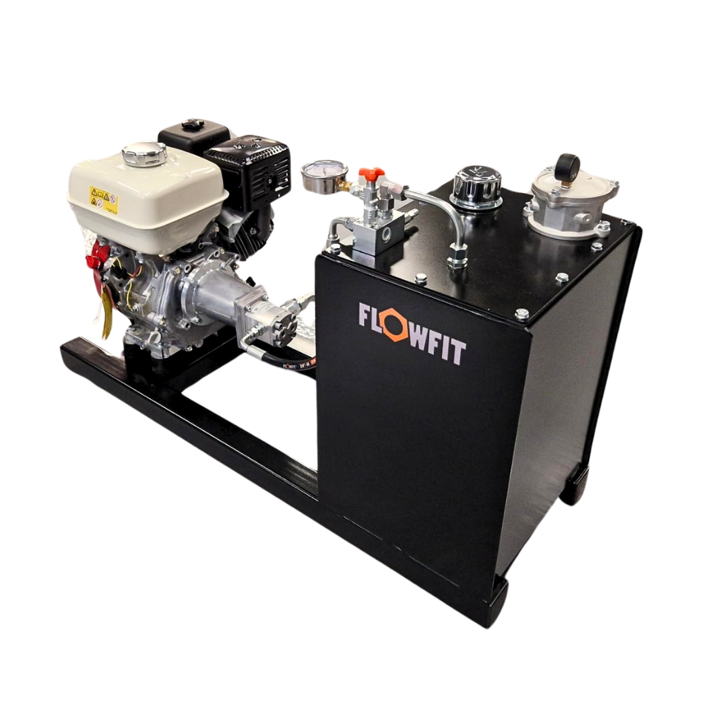 Honda GX200 P & T Circuit Petrol Engine Driven Hydraulic Power Units, 6.5HP, 11.5 L/min