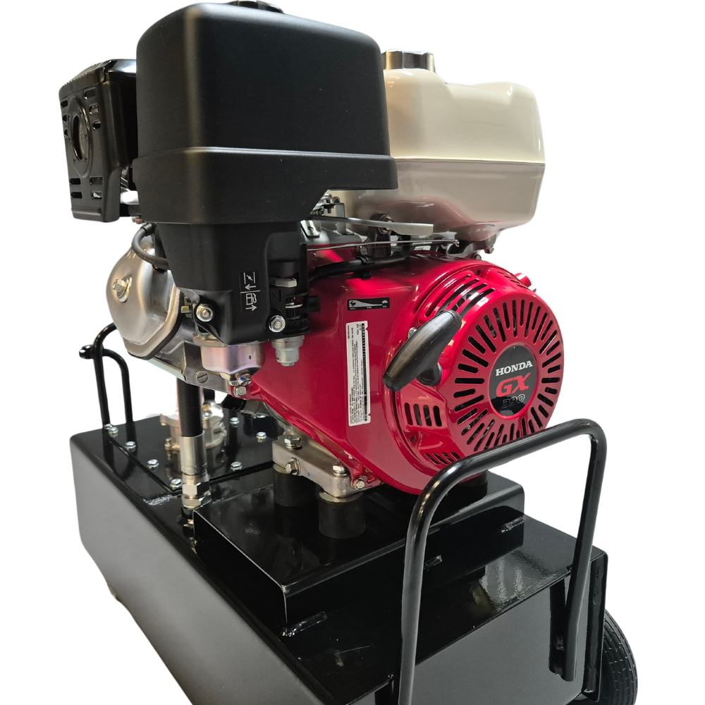 Honda GX390 Petrol Engine Driven, Hydraulic P & T Circuit Power Unit, 13HP, 24 L/Min, 100L Tank