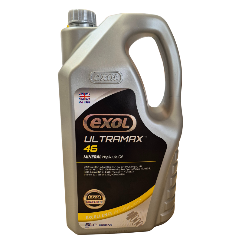 Exol Ultramax Hydraulic Oil, ISO 46, 5 Litre