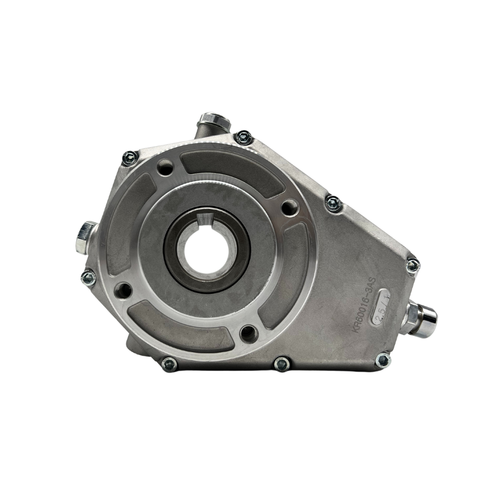 Flowfit Reduction Gearbox Group 2 10KW SAE A 2Bolt Mount 25mm 1:2 35mm Female Output Shaft