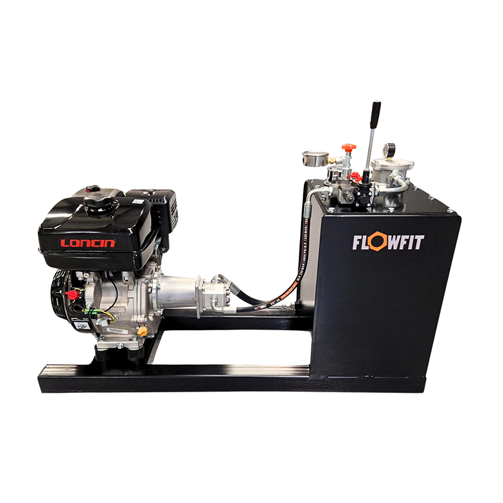 Loncin G200 Petrol Engine Driven Double Acting Power Unit, 6.5HP, 11.5 L/min