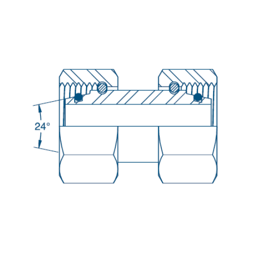 M14 (6S) F/F - Complete Hydraulic Adaptor