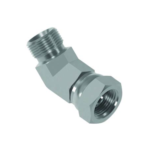 1/4 BSP M/F 45° Forged Elbow Hydraulic Adaptor