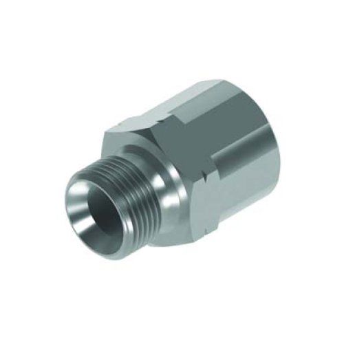 M12 1.5mm Pitch x 1/4 BSP M/Fix Fem Ext Hydraulic Adaptor