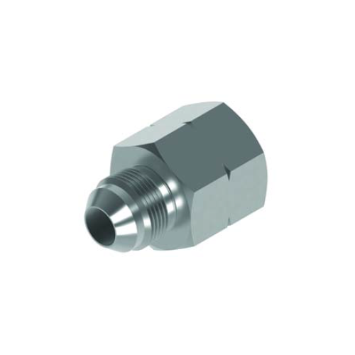 7/16 JIC x M14 JIS M/Fix Fem Ext 60° Seat (Metric Thread) Hydraulic Adaptor