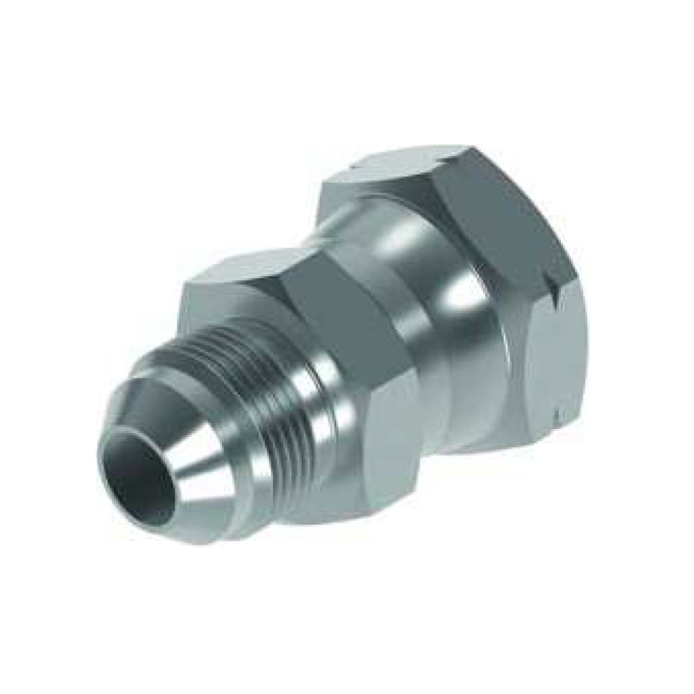 7/16 JIC x M12 1.5mm Pitch M/F Hydraulic Adaptor