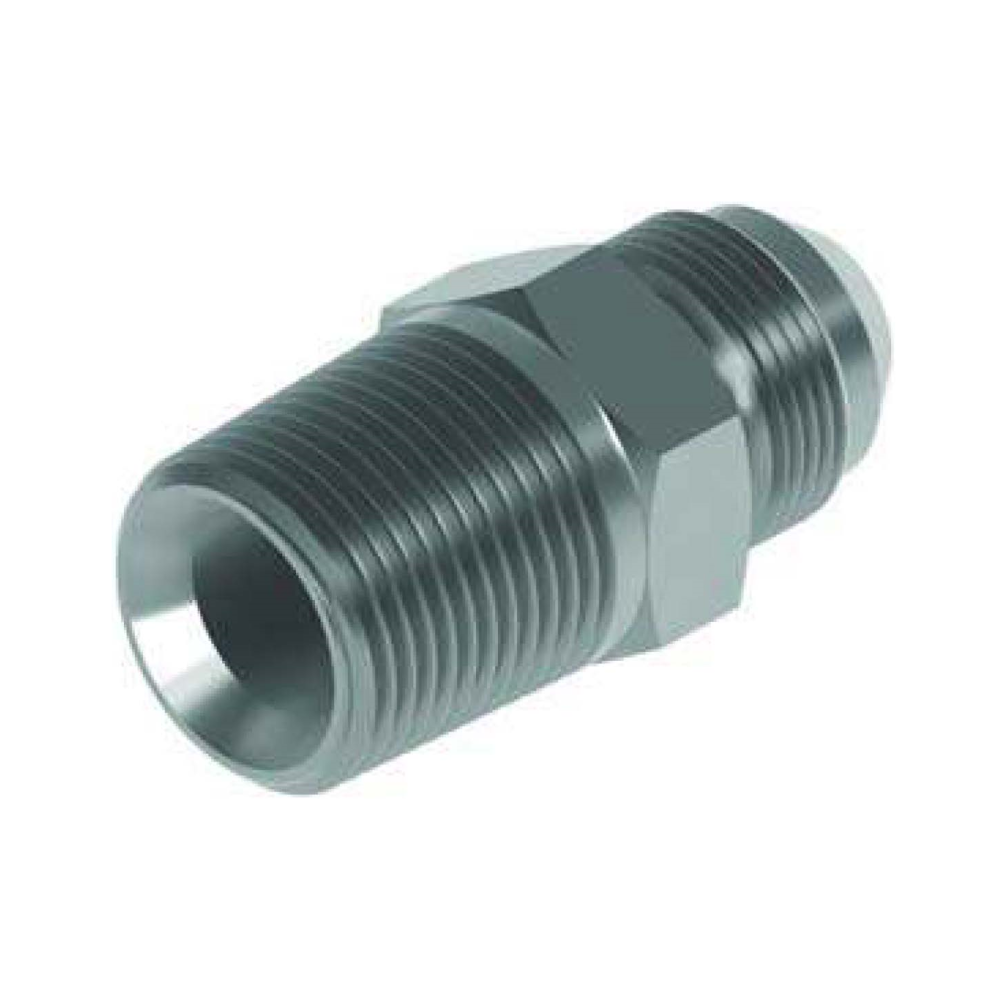 1/8 BSPT 60°CONED x 7/16 JIC M/M Hydraulic Adaptor