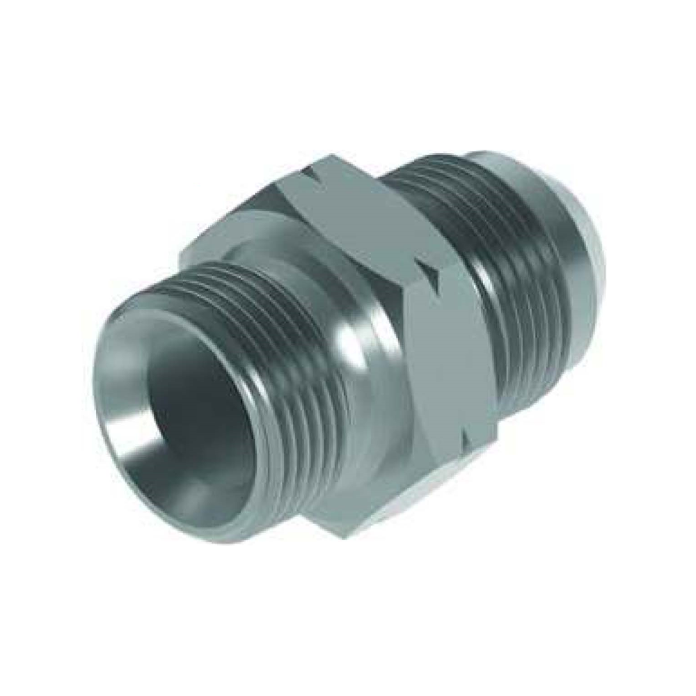 M10 1.5mm Pitch x 7/16 JIC M/M Hydraulic Adaptor