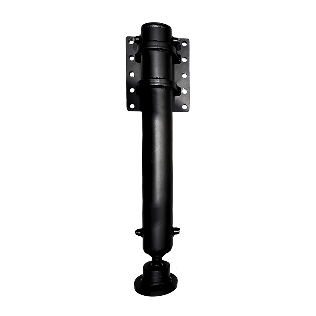 Hydraulic D/Acting Stabiliser /Jack Leg Cylinder 80Bore 60Rod 350Stroke c/w Mounting Plate & Swivel Foot