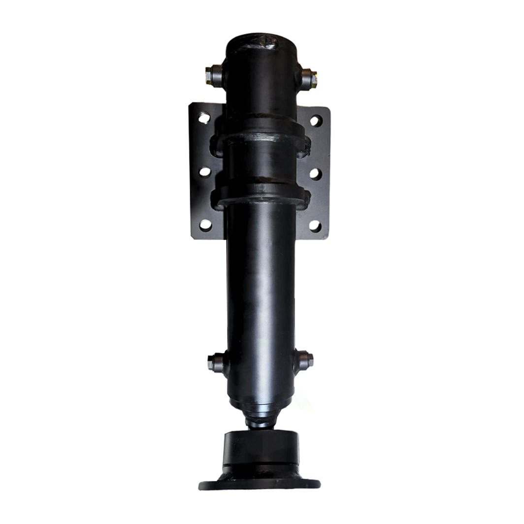 Hydraulic D/Acting Stabiliser /Jack Leg Cylinder 70Bore 50Rod 300Stroke c/w Mounting Plate & Swivel Foot