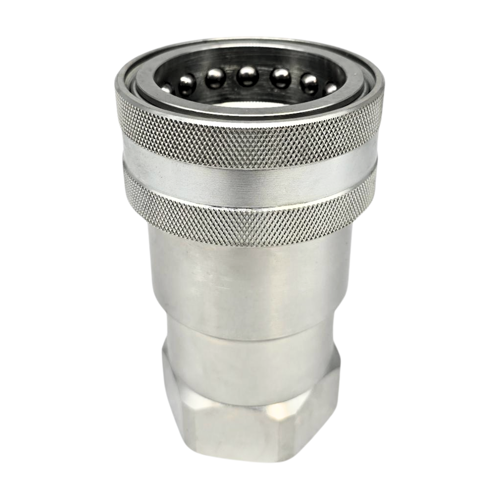 Hydraulic ISO A quick release coupling, Female, 2" BSP