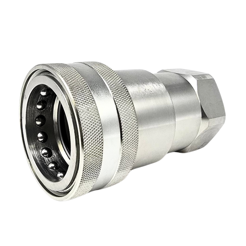 Hydraulic ISO A quick release coupling, Female, 2" BSP