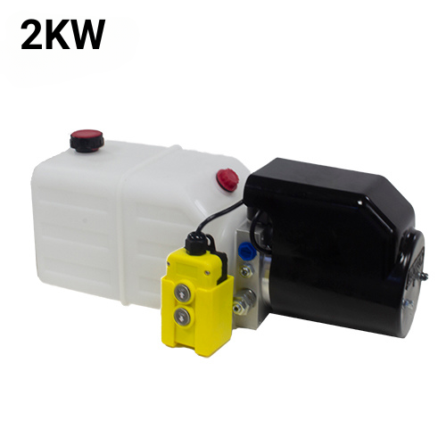 Flowfit 24V DC Single Acting Hydraulic Power pack 2KW with 7L Tank