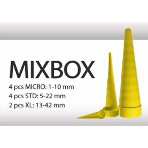 Service Plug Mixbox 1-42mm, Yellow, Port Plugs, Hose Plugs