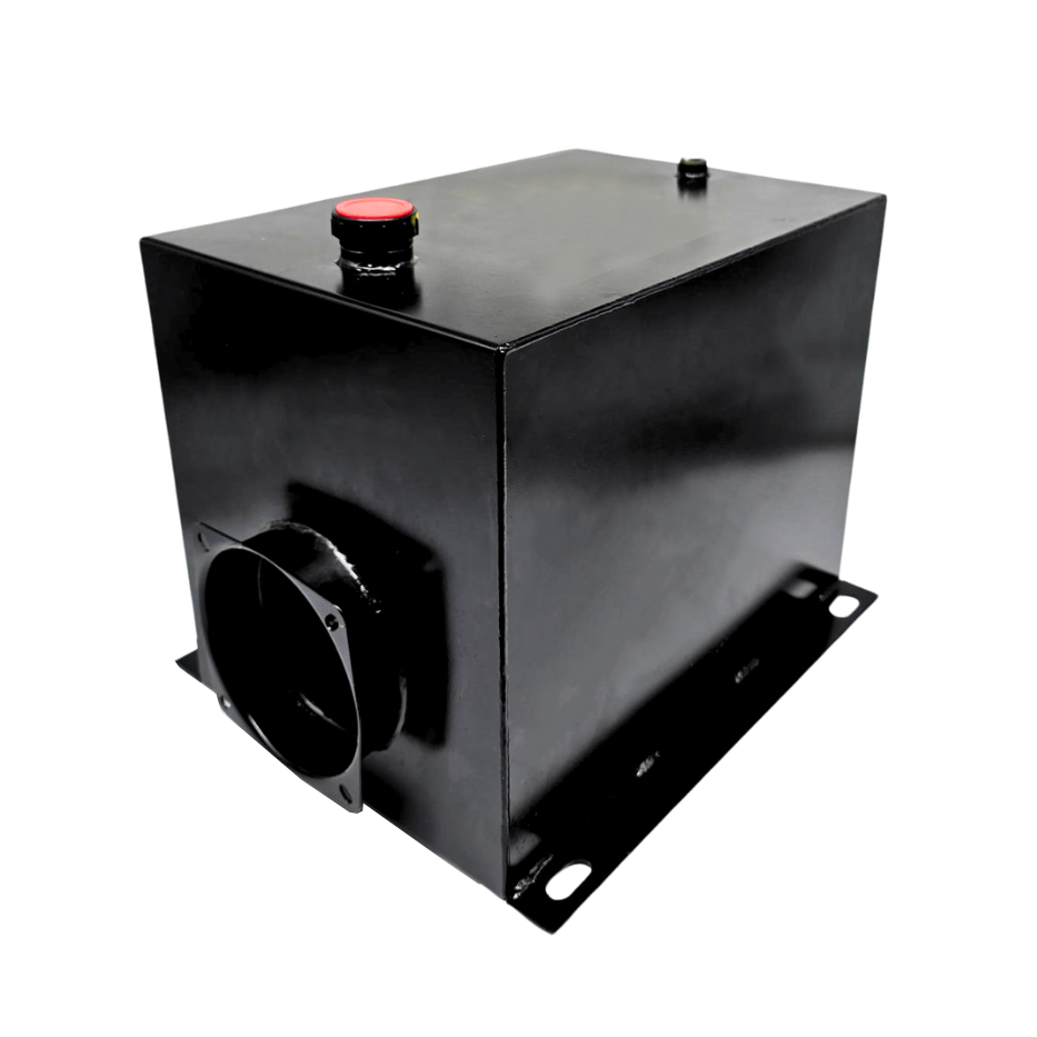 Square Steel Tank Suitable for Flowfit DC Power Unit, 25 Litre, Neck Size 120mm