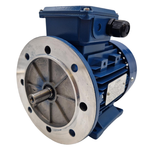 Three Phase 400v Electric Motor to suit 71 Frame, 0.55Kw 4 pole 1500rpm flange and foot mount