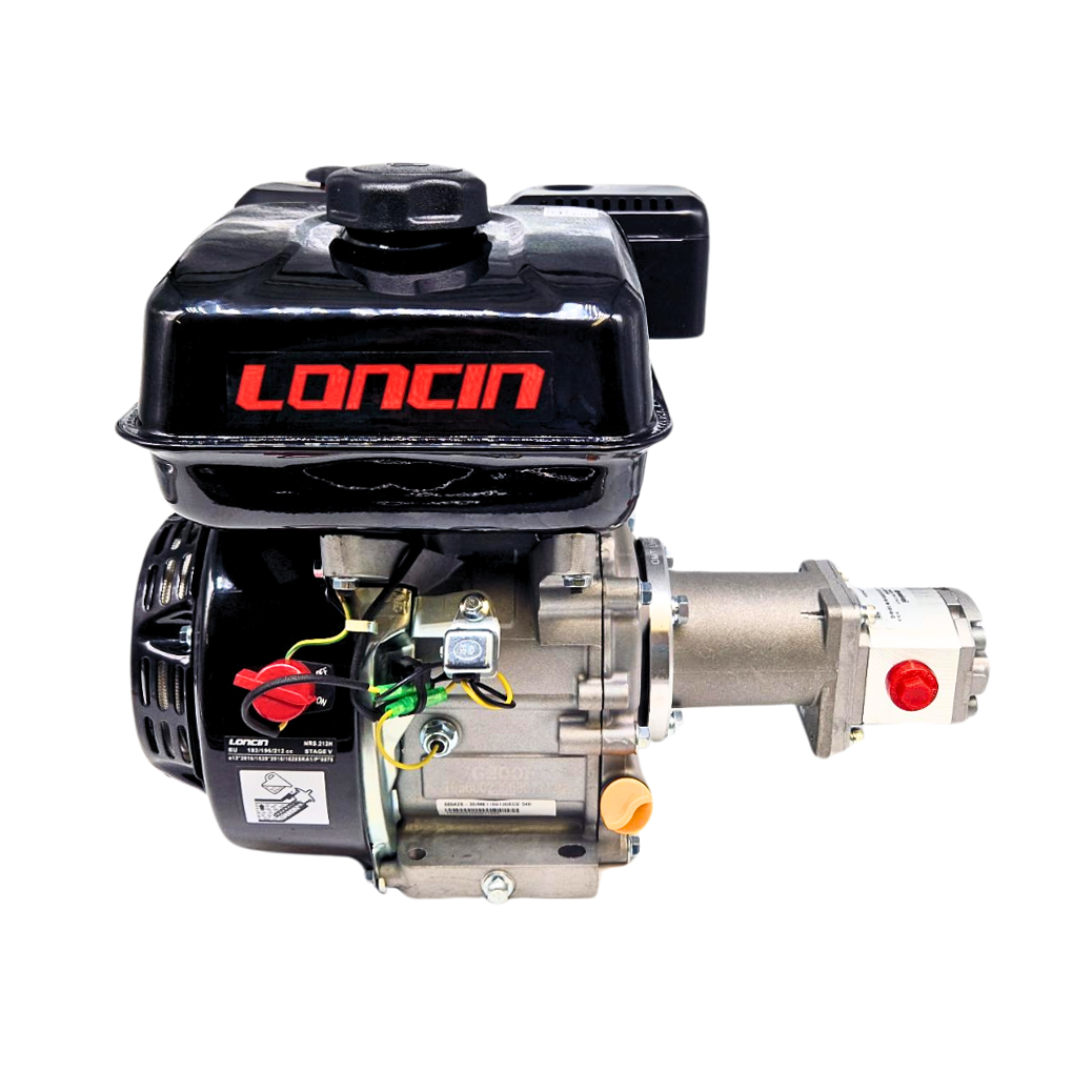 Loncin G270 Petrol Engine Hydraulic Pump Set, 9HP, 19.5 L/min