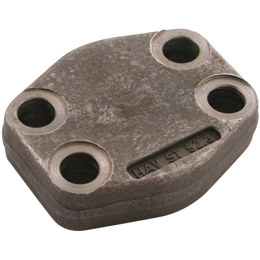 Closed Flanges, 2" Flange Size, Bolt Size: M20 x 65