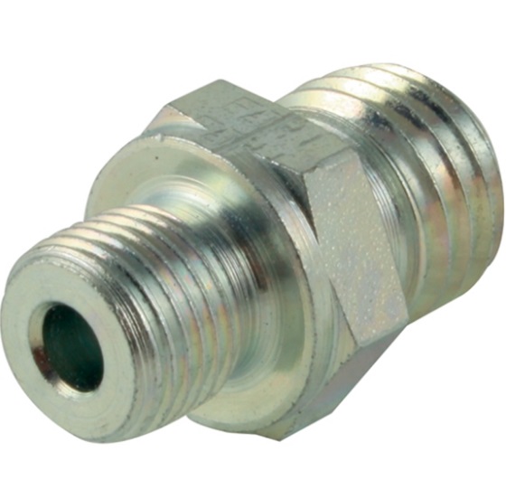 Hydraulic Tube DIN 2353 Body Only Fitting, Male Stud Coupling, BSPP, Form B, 1" BSPP x 25mm, HD