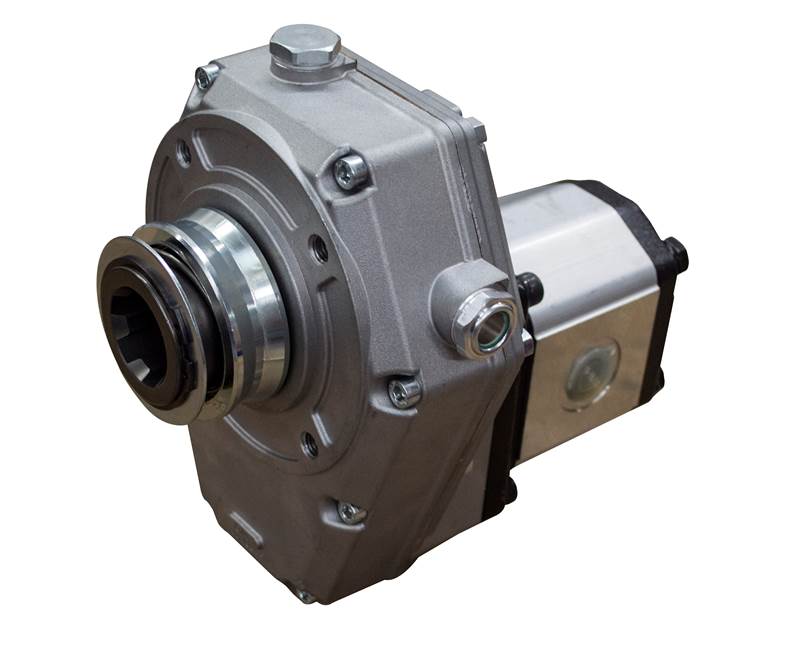 Flowfit Group 2, Aluminium Hydraulic PTO Gearbox and Pump Assembly, 25cc, 51.30 L/Min, 9.94 kW Output