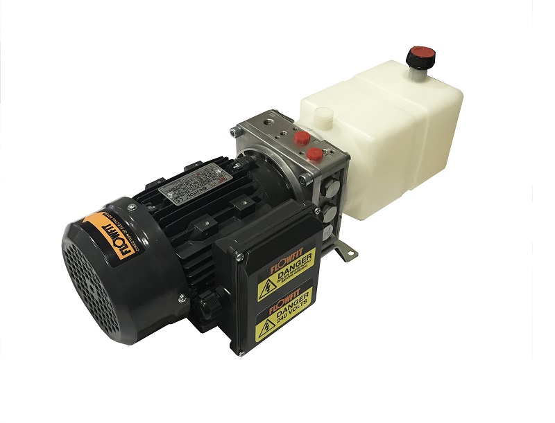 Flowfit Hydraulic AC Power unit, 240v, Single phase, P & T Circuit, 0.75Kw, 1.58L/min PT